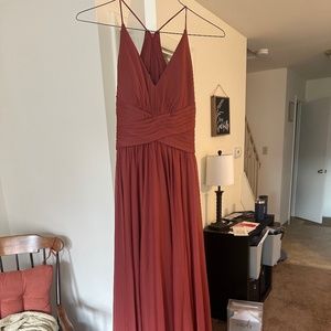 Cinnamon David’s Bridal Bridesmaid Dress